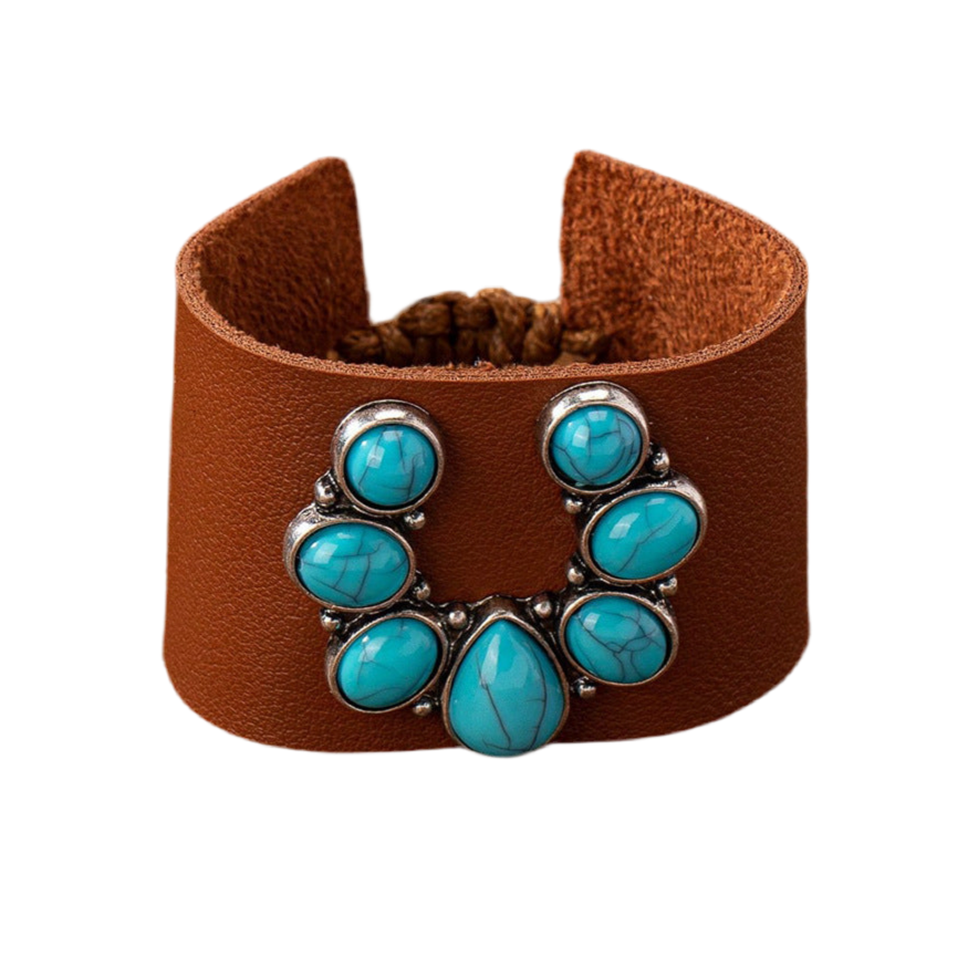 Gypsy - handgemachtes Lederarmband