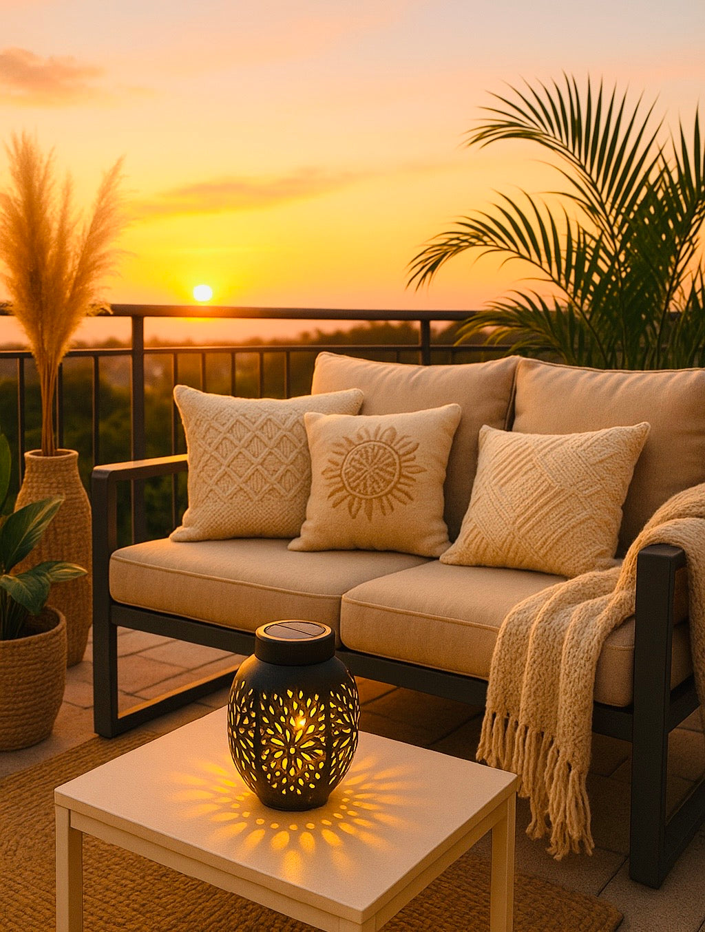 Tipps für mehr Gemütlichkeit auf Balkon & Terrasse