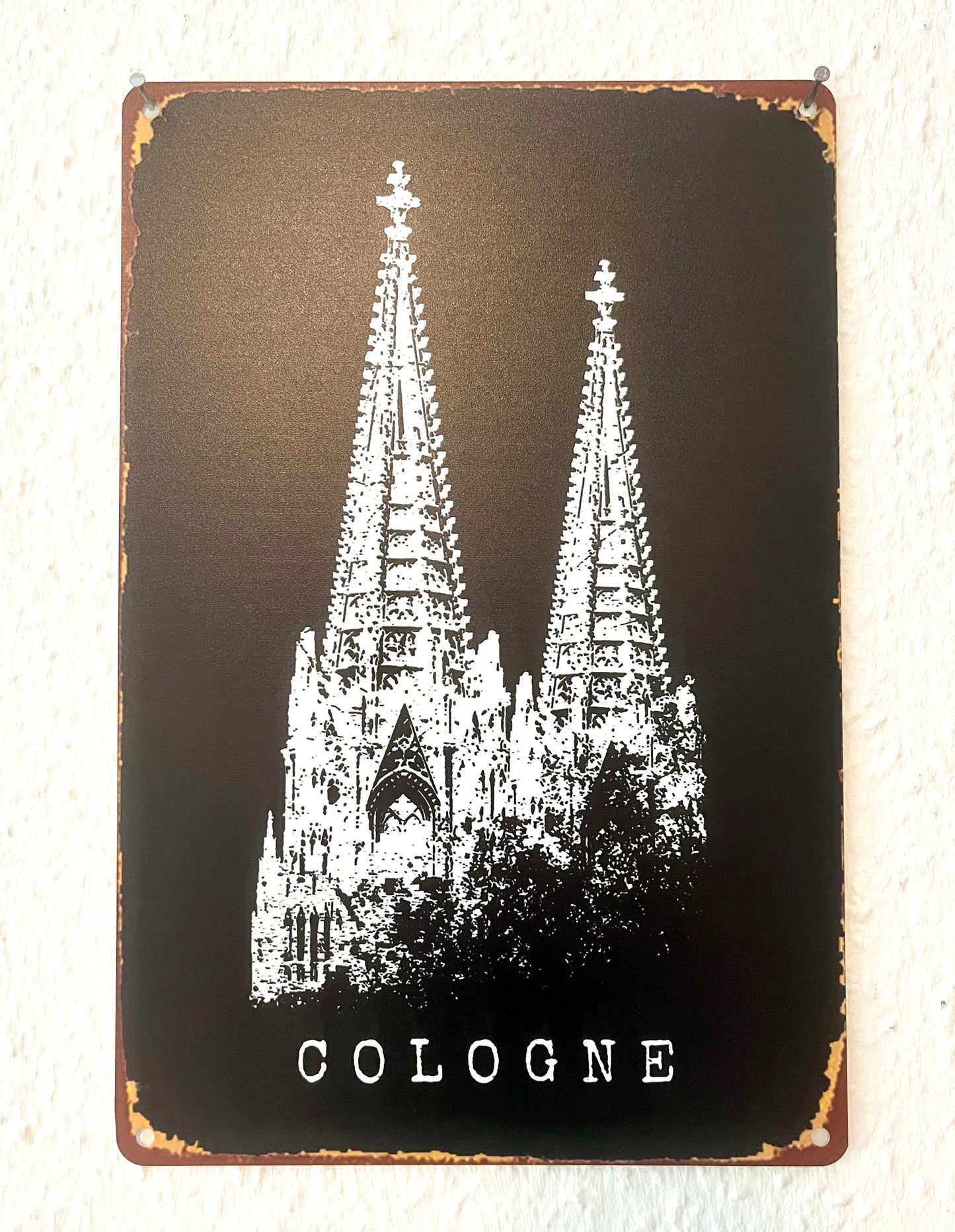 Cologne – Metallschild