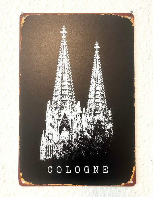 Cologne – Metallschild