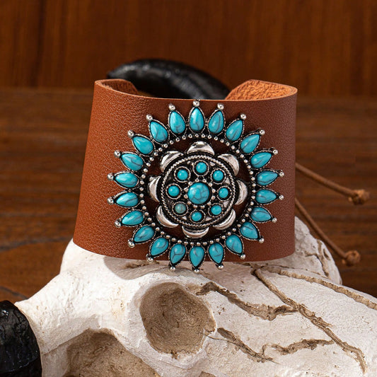 Gypsy - handgemachtes Lederarmband