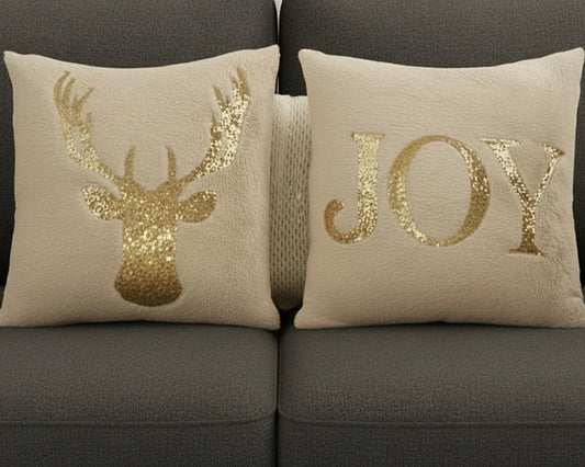 Edle, moderne Kissenbezüge für deine Weihnachten