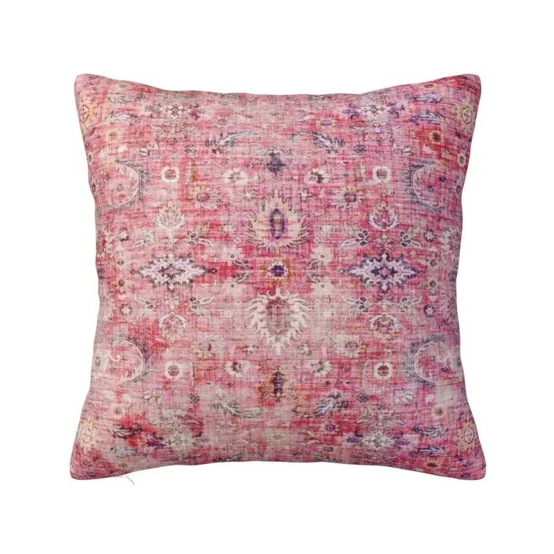 Boho Kissenbezug mit angesagtem Muster, 45x45 cm, aus langlebigem, pflegeleichtem Stoff – bringt kreative, entspannte Atmosphäre in jedes Zuhause.