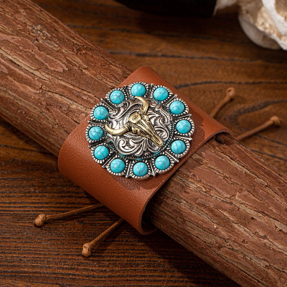 Gypsy - handgemachtes Lederarmband